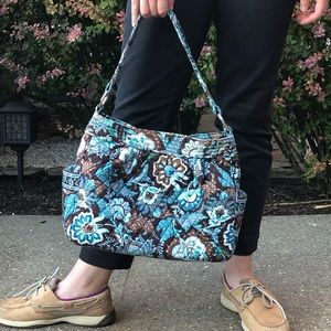 REVERSIBLE Java Blue Vera Bradley Handbag